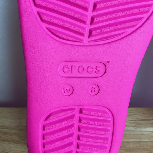 Crocs Womens Getaway Strappy Sandals Pink Crush Womens size 8 - Picture 10 of 12